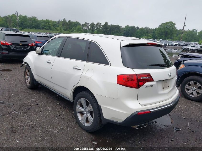 2011 Acura Mdx Technology VIN: 2HNYD2H4XBH514831 Lot: 39556286