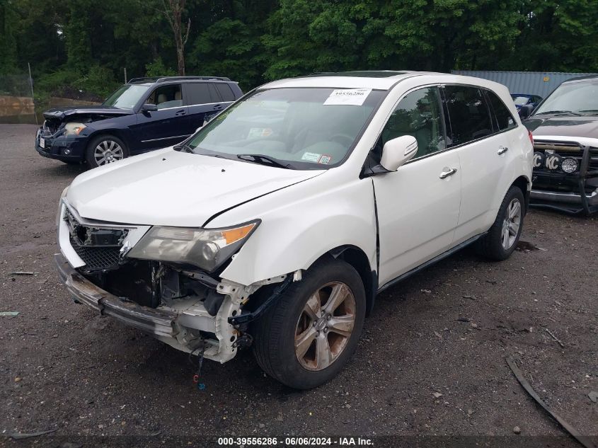 2011 Acura Mdx Technology VIN: 2HNYD2H4XBH514831 Lot: 39556286