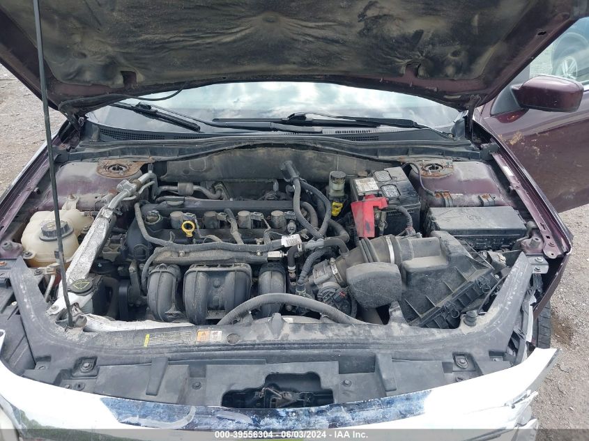 2012 Ford Fusion Sel VIN: 3FAHP0JA4CR354040 Lot: 39556304