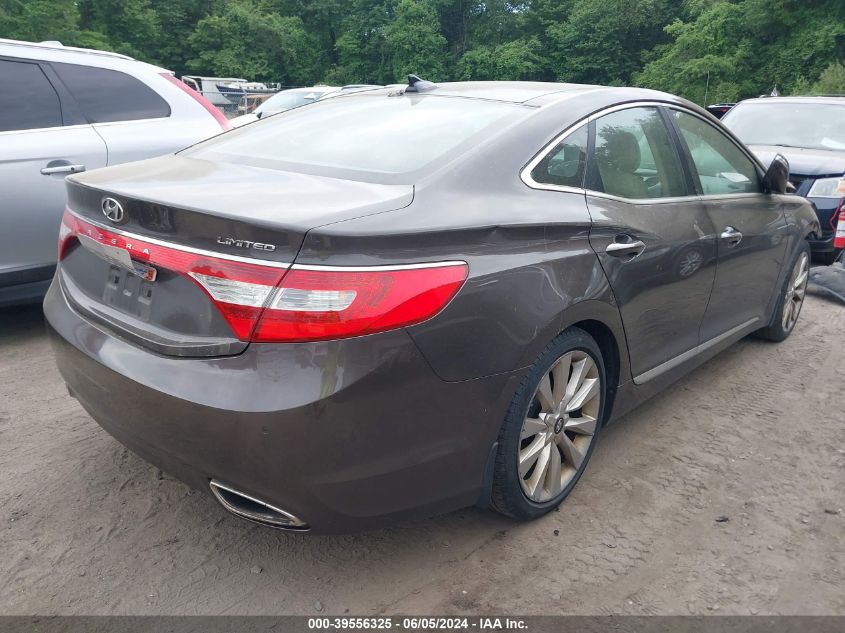 2014 Hyundai Azera Limited VIN: KMHFH4JGXEA409948 Lot: 39556325