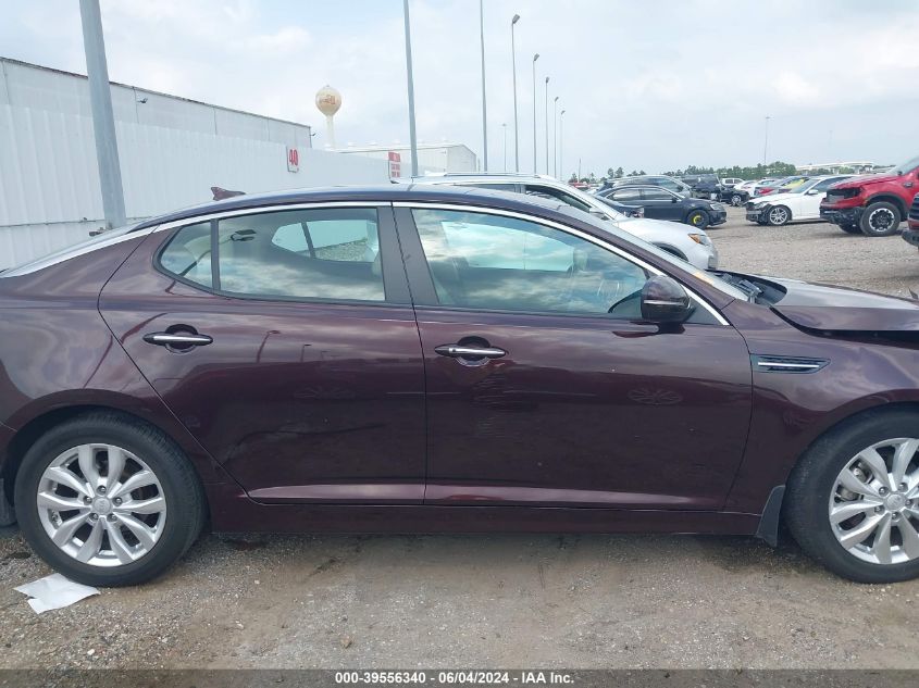 2015 Kia Optima Ex VIN: 5XXGN4A75FG453704 Lot: 39556340