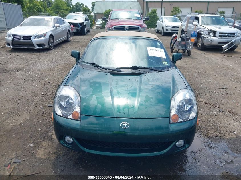 2004 Toyota Mr2 Spyder VIN: JTDFR320840070432 Lot: 39556345