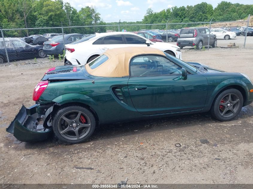2004 Toyota Mr2 Spyder VIN: JTDFR320840070432 Lot: 39556345