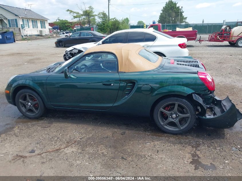 2004 Toyota Mr2 Spyder VIN: JTDFR320840070432 Lot: 39556345