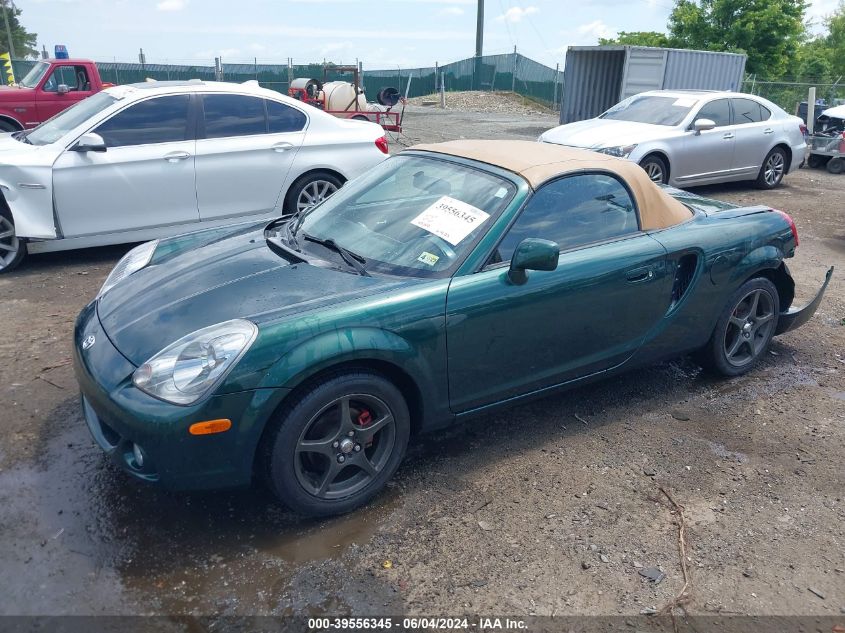 2004 Toyota Mr2 Spyder VIN: JTDFR320840070432 Lot: 39556345