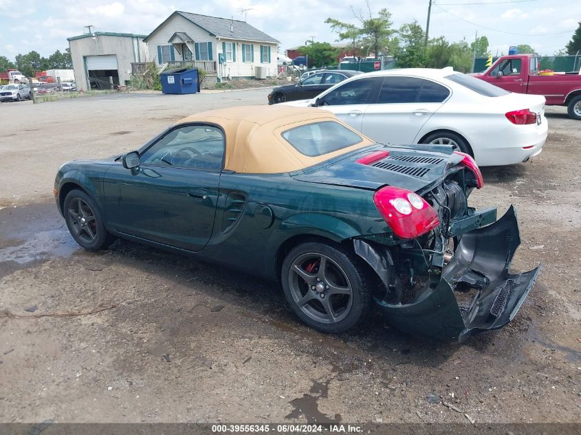 2004 Toyota Mr2 Spyder VIN: JTDFR320840070432 Lot: 39556345