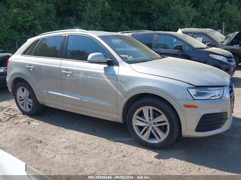 2018 Audi Q3 2.0T Premium/2.0T Sport Premium VIN: WA1ECCFS7JR001984 Lot: 39556346