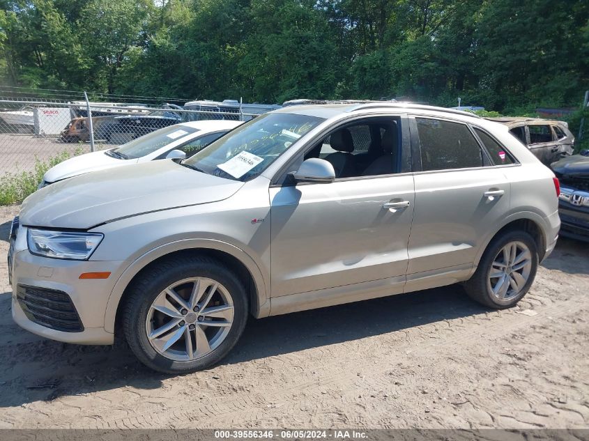 2018 Audi Q3 2.0T Premium/2.0T Sport Premium VIN: WA1ECCFS7JR001984 Lot: 39556346