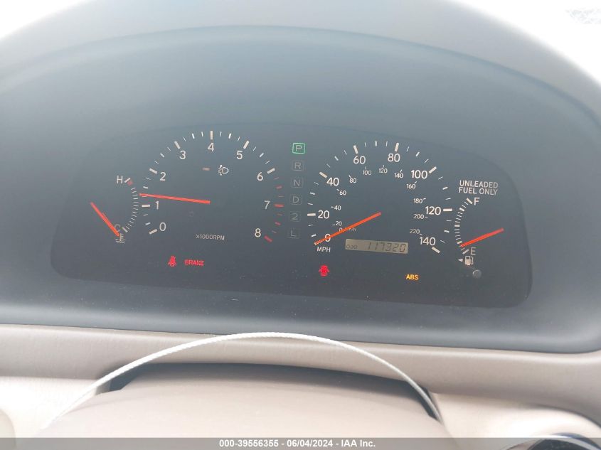 2001 Lexus Es 300 VIN: JT8BF28G710339665 Lot: 39556355