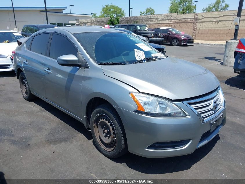 2014 Nissan Sentra S/Sv/Sr/Sl VIN: 3N1AB7AP6EL668529 Lot: 39556360