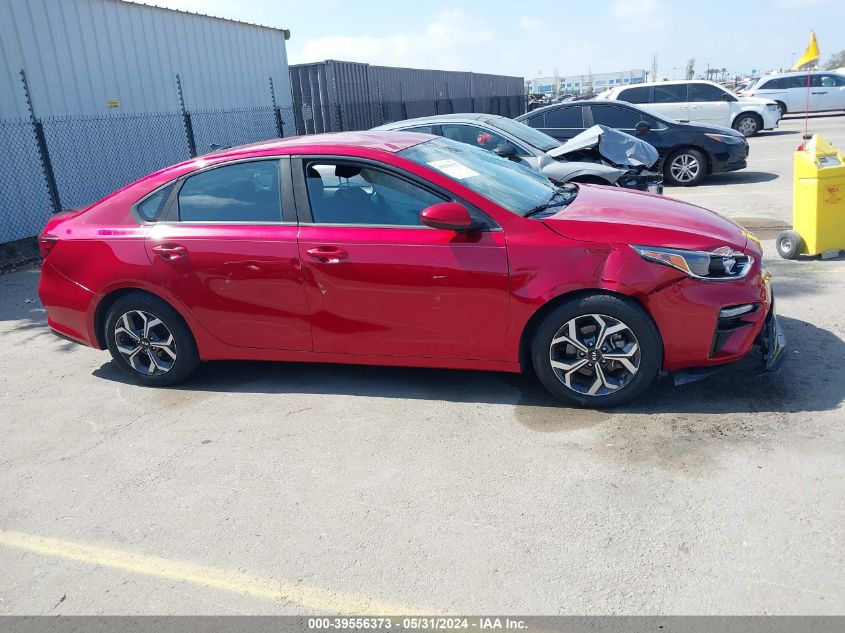 2020 Kia Forte Lxs VIN: 3KPF24AD2LE153455 Lot: 39556373