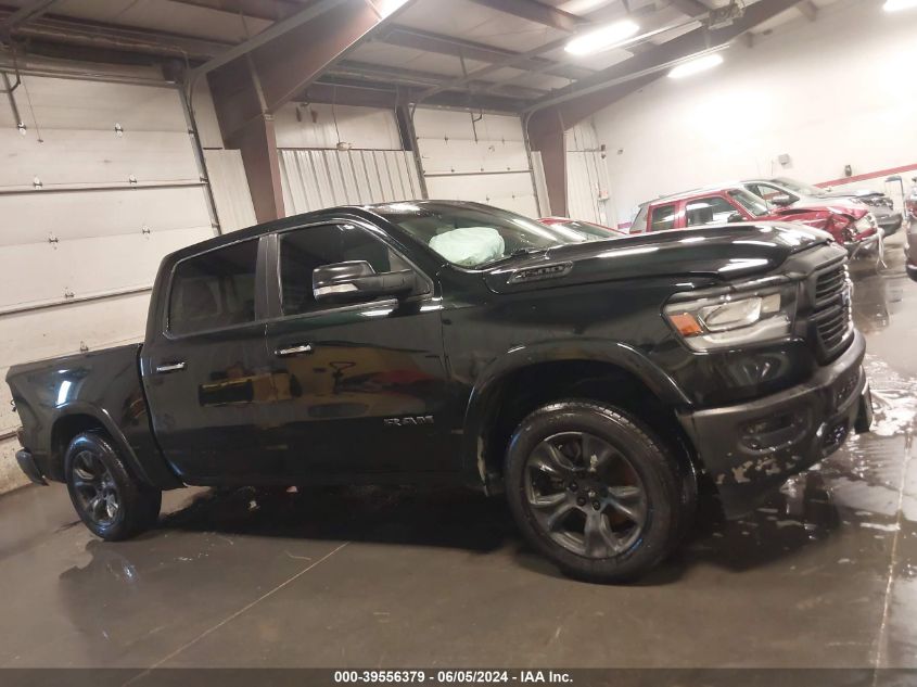 2019 Ram 1500 Laramie 4X4 5'7 Box VIN: 1C6SRFJT9KN881224 Lot: 39556379