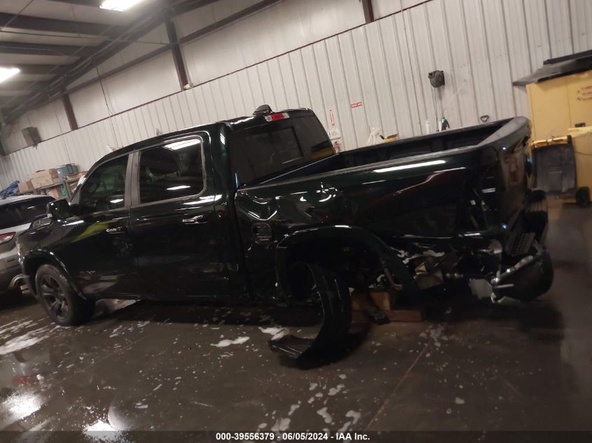 2019 Ram 1500 Laramie 4X4 5'7 Box VIN: 1C6SRFJT9KN881224 Lot: 39556379