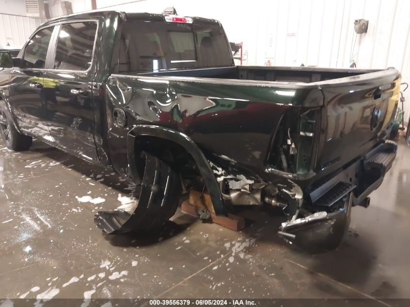 2019 Ram 1500 Laramie 4X4 5'7 Box VIN: 1C6SRFJT9KN881224 Lot: 39556379