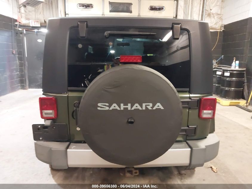 2008 Jeep Wrangler Sahara VIN: 1J4FA54138L567296 Lot: 39556380