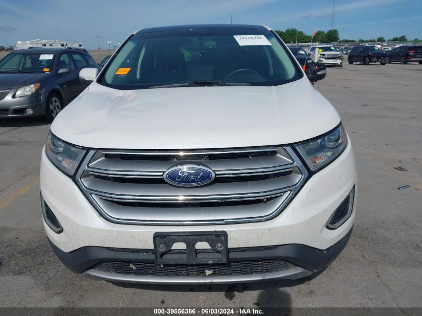 2016 Ford Edge Titanium VIN: 2FMPK4K92GBC50968 Lot: 39556386