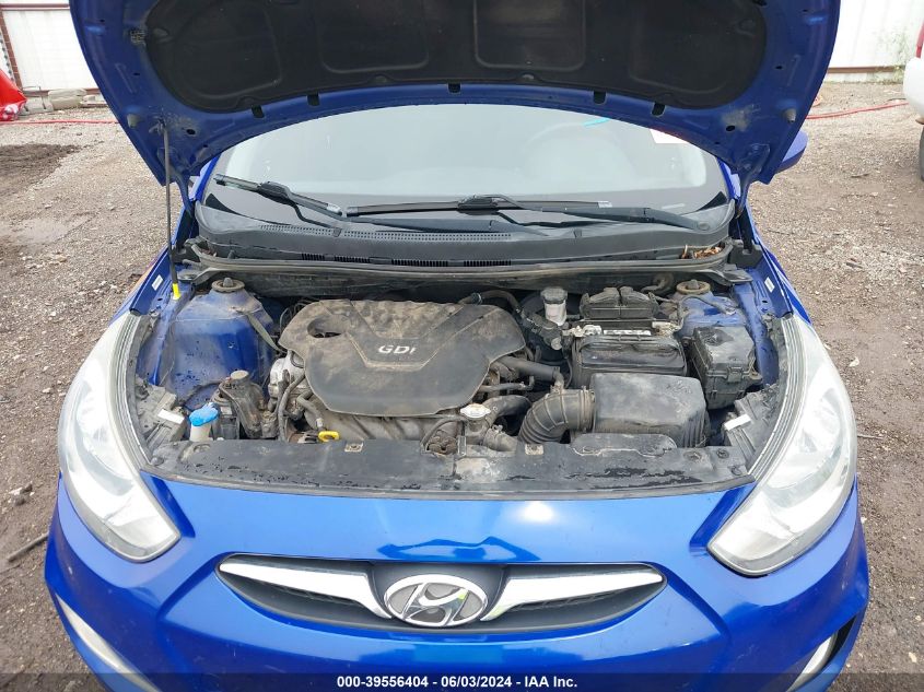 2012 Hyundai Accent Se VIN: KMHCU5AE9CU022354 Lot: 39556404