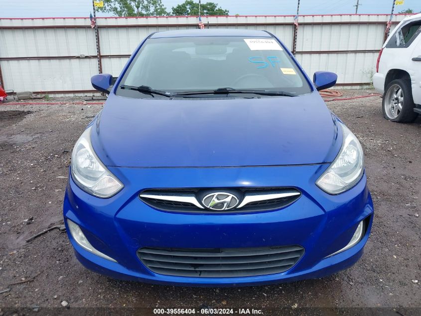 2012 Hyundai Accent Se VIN: KMHCU5AE9CU022354 Lot: 39556404