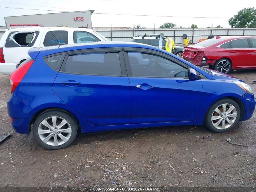 2012 Hyundai Accent Se VIN: KMHCU5AE9CU022354 Lot: 39556404