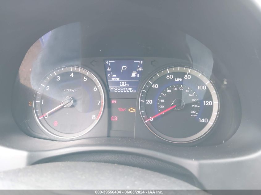 2012 Hyundai Accent Se VIN: KMHCU5AE9CU022354 Lot: 39556404