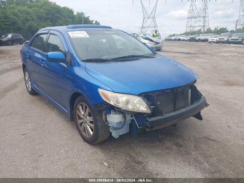 2010 Toyota Corolla S VIN: 2T1BU4EE8AC301681 Lot: 39556414