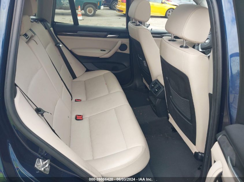 2011 BMW X3 xDrive35I VIN: 5UXWX7C51BL730330 Lot: 39556420