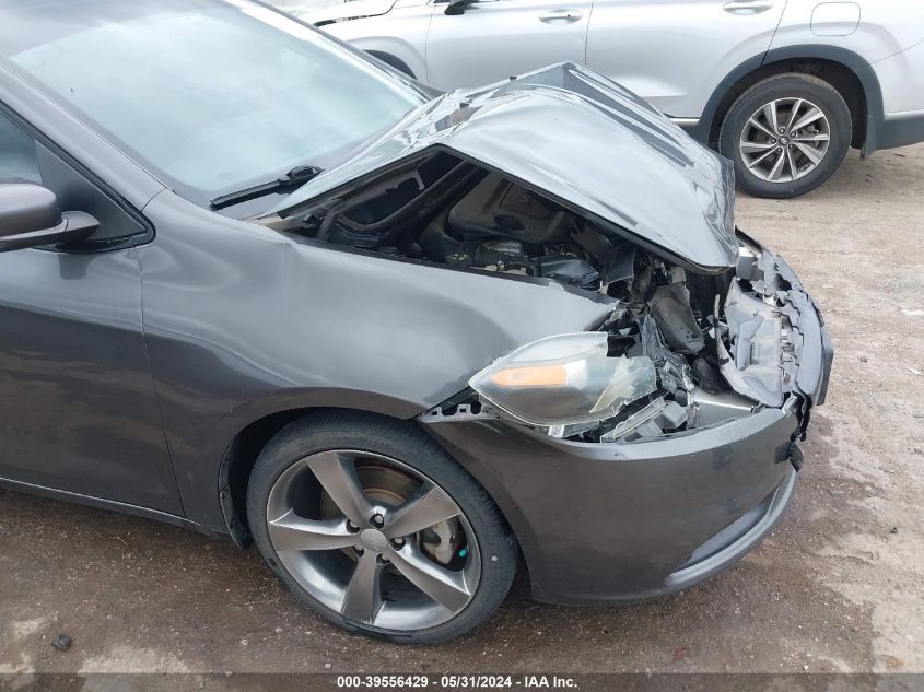 2014 Dodge Dart Gt VIN: 1C3CDFEB9ED802386 Lot: 39556429