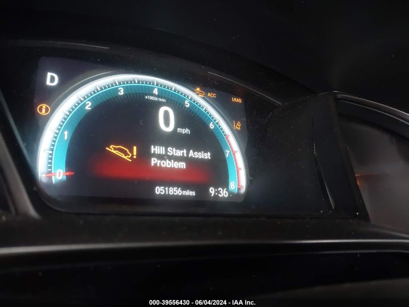 2020 Honda Civic Ex VIN: SHHFK7H65LU407306 Lot: 39556430