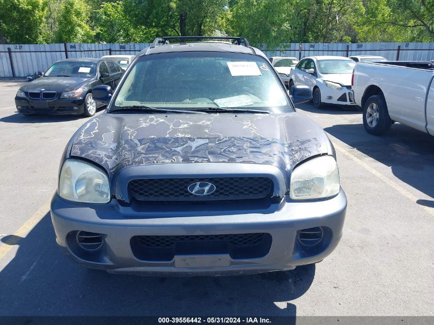 2004 Hyundai Santa Fe Gls/Lx VIN: KM8SC73E74U649160 Lot: 39556442