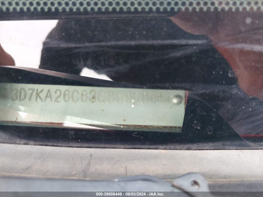 3D7KA26C63G809205 2015 Ram 3500 Chassis Tradesman/Slt