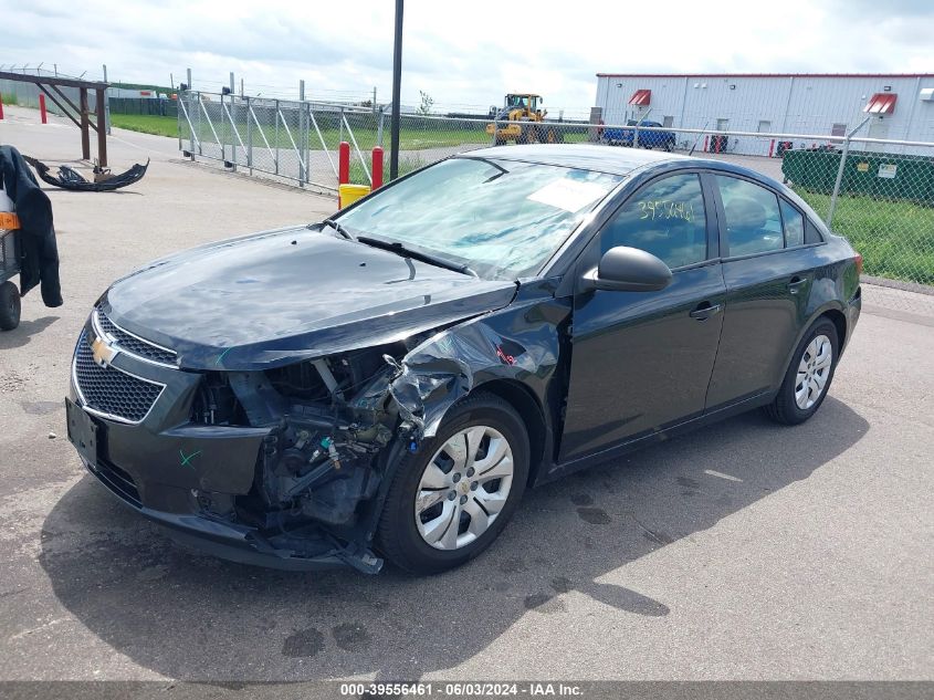 2013 Chevrolet Cruze Ls Auto VIN: 1G1PA5SH7D7141682 Lot: 39556461