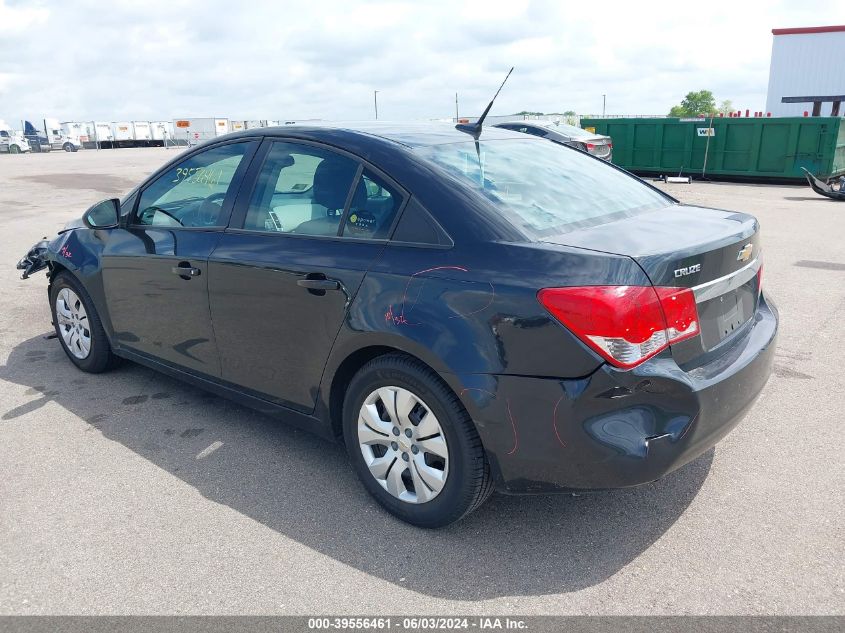 2013 Chevrolet Cruze Ls Auto VIN: 1G1PA5SH7D7141682 Lot: 39556461