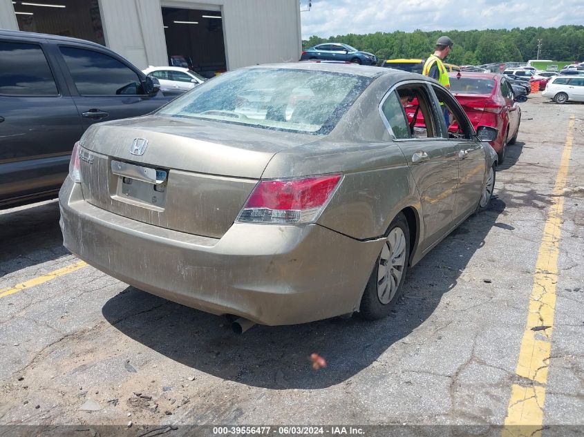 2008 Honda Accord 2.4 Lx VIN: 1HGCP26388A027704 Lot: 39556477