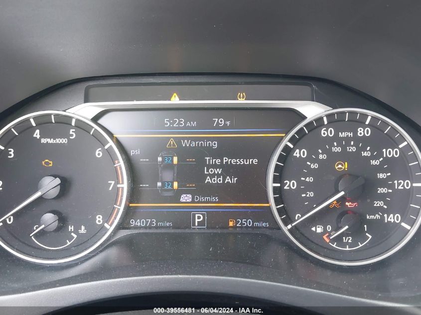 2020 Nissan Altima S Fwd VIN: 1N4BL4BV5LC252206 Lot: 39556481