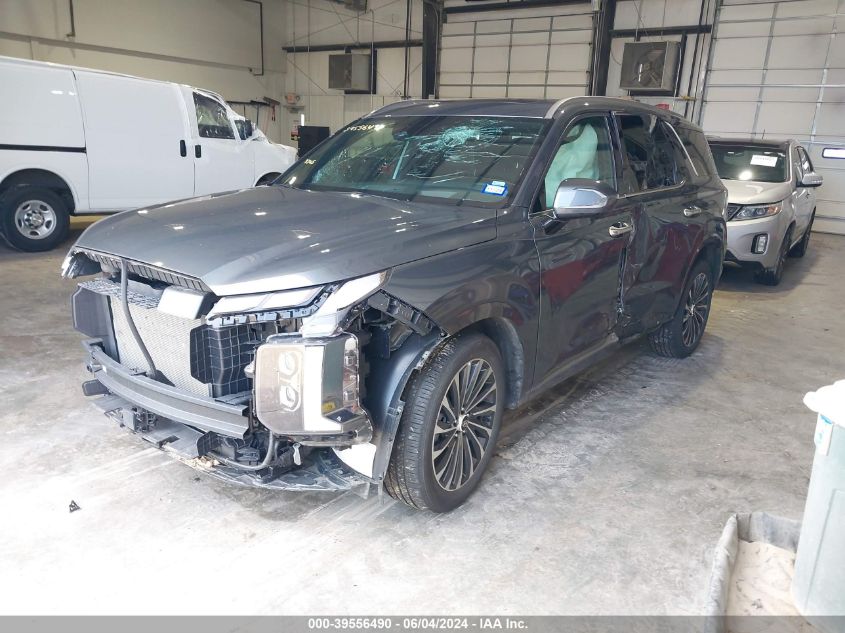 2024 Hyundai Palisade Calligraphy VIN: KM8R74GE3RU716937 Lot: 39556490