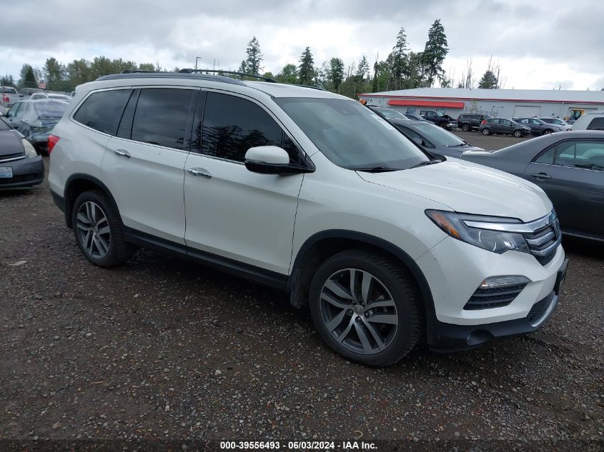 2018 Honda Pilot Elite VIN: 5FNYF6H0XJB002981 Lot: 39556493