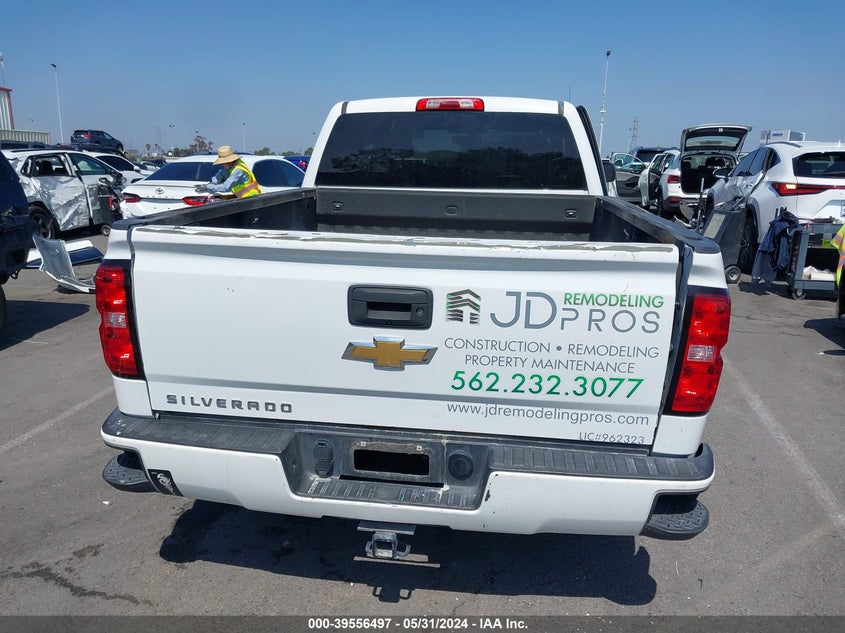 2018 Chevrolet Silverado 1500 Custom VIN: 1GCRCPEC0JZ220682 Lot: 39556497