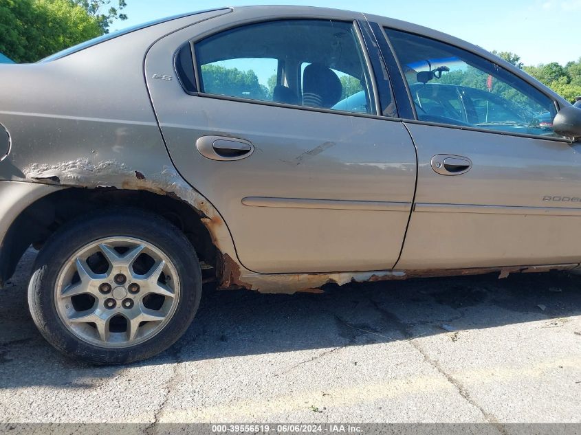 2000 Dodge Neon Es VIN: 1B3ES46C6YD702466 Lot: 39556519