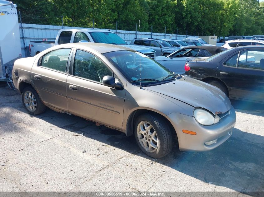 2000 Dodge Neon Es VIN: 1B3ES46C6YD702466 Lot: 39556519