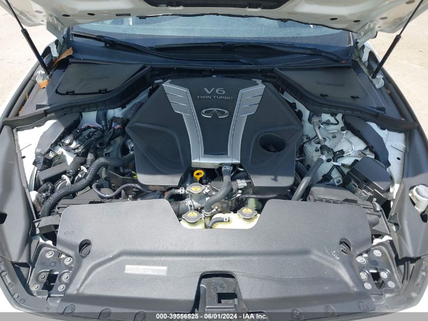 2018 Infiniti Q50 3.0T Red Sport 400 VIN: JN1FV7ARXJM480966 Lot: 39556525