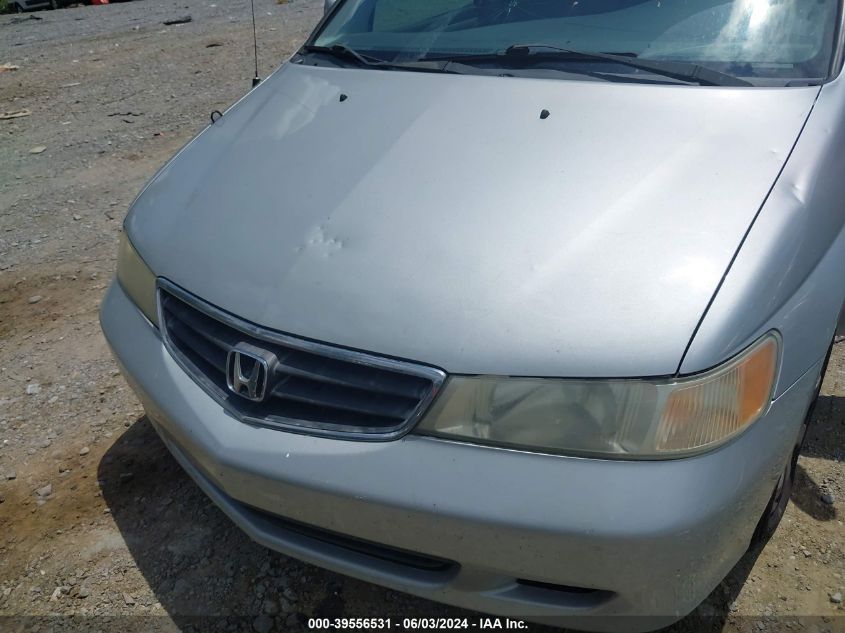 2002 Honda Odyssey Ex-L VIN: 2HKRL18992H582127 Lot: 39556531