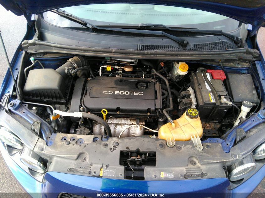 2012 Chevrolet Sonic 2Lt VIN: 1G1JC6SH7C4191827 Lot: 39556535