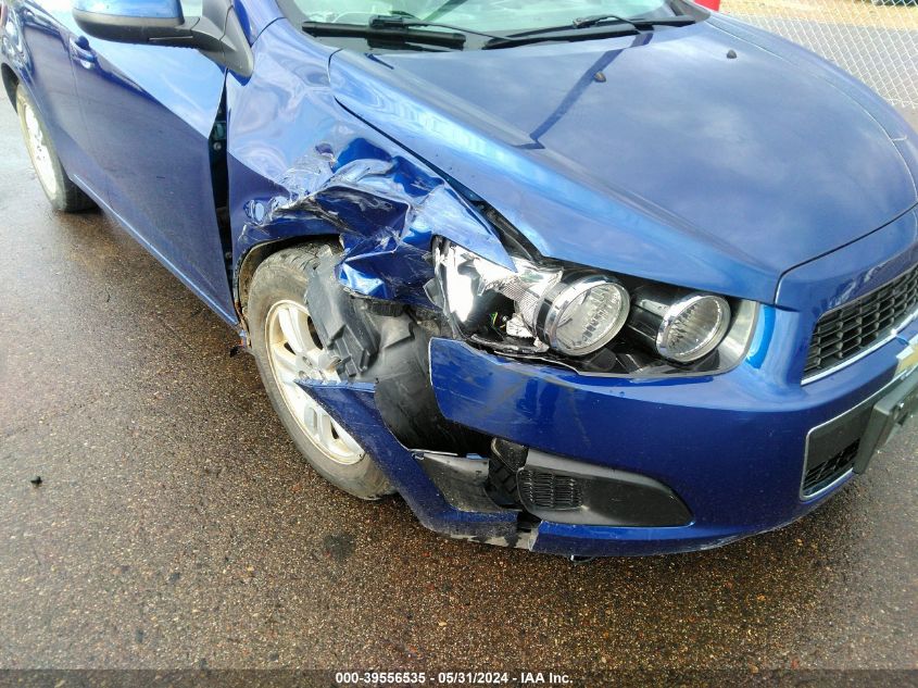 2012 Chevrolet Sonic 2Lt VIN: 1G1JC6SH7C4191827 Lot: 39556535