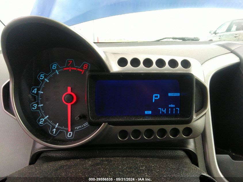 2012 Chevrolet Sonic 2Lt VIN: 1G1JC6SH7C4191827 Lot: 39556535