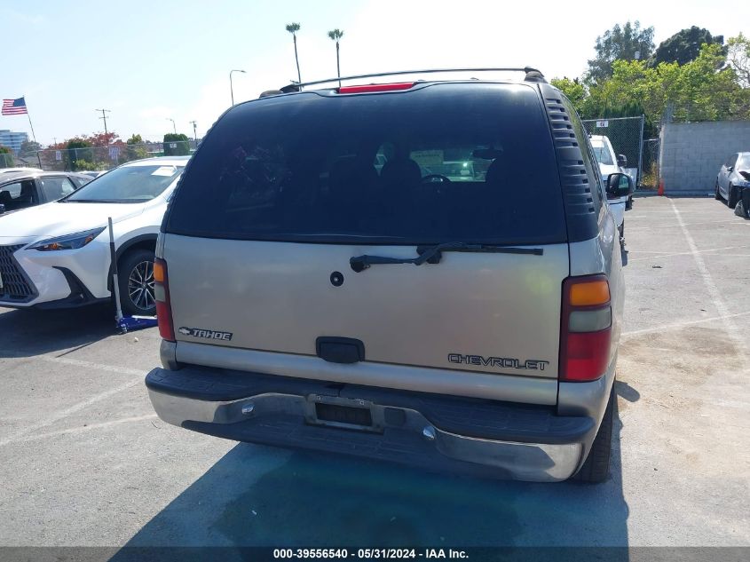 2002 Chevrolet Tahoe Ls VIN: 1GNEC13V42R152217 Lot: 39556540