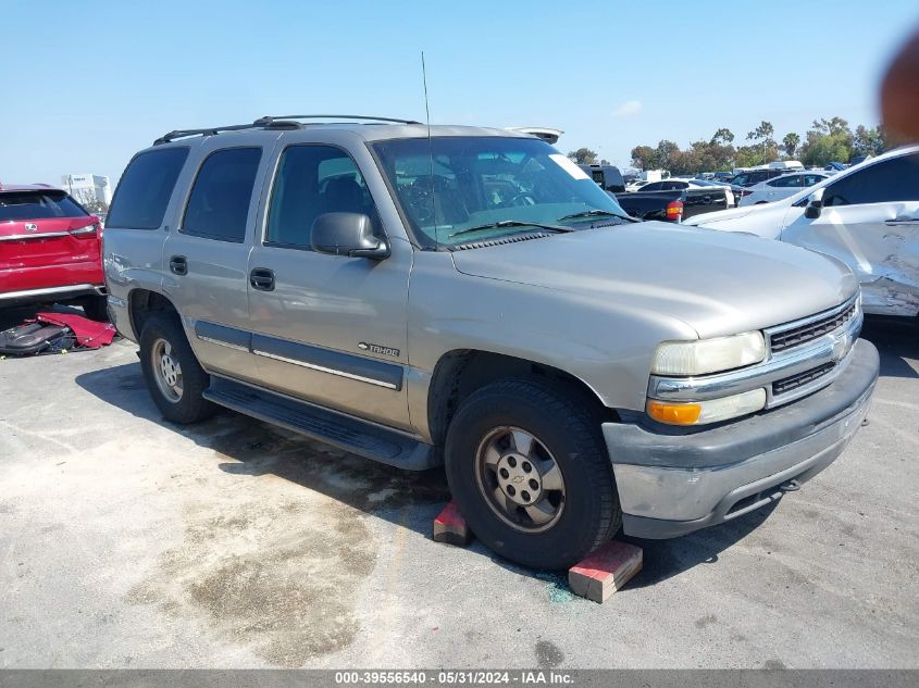 2002 Chevrolet Tahoe Ls VIN: 1GNEC13V42R152217 Lot: 39556540