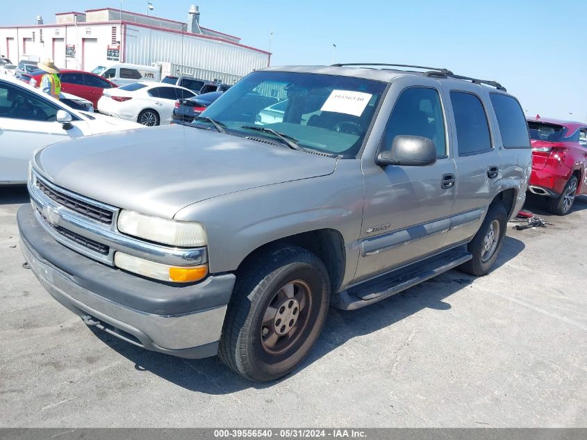 2002 Chevrolet Tahoe Ls VIN: 1GNEC13V42R152217 Lot: 39556540