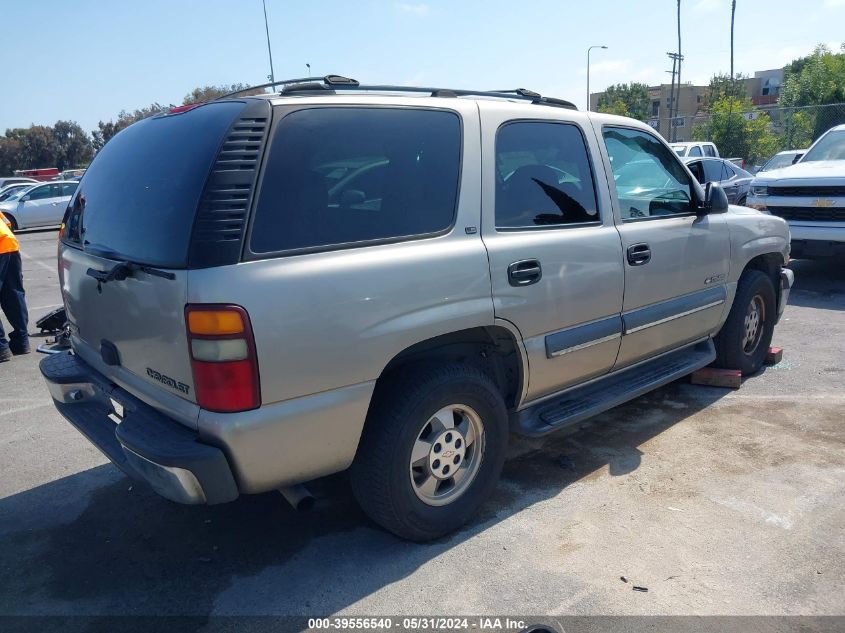 2002 Chevrolet Tahoe Ls VIN: 1GNEC13V42R152217 Lot: 39556540