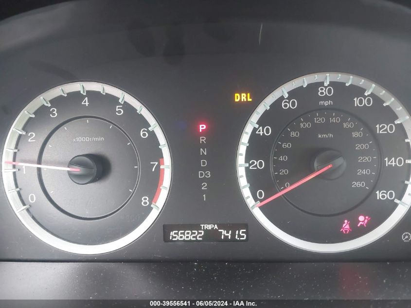 2011 Honda Accord 2.4 Lx-P VIN: 1HGCP2F41BA093527 Lot: 39556541