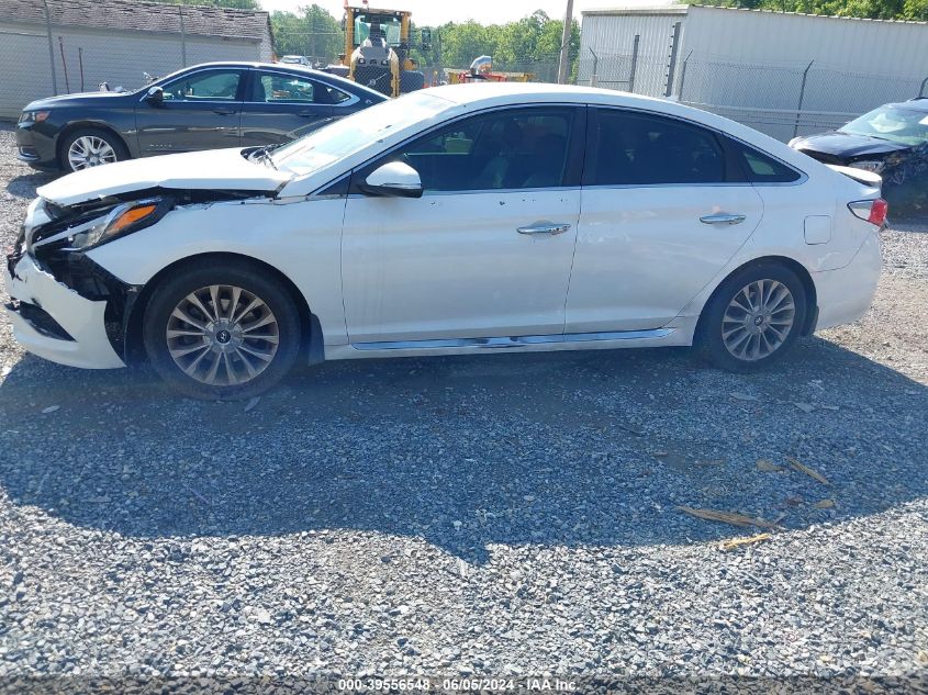 2015 Hyundai Sonata Limited VIN: 5NPE34AF2FH219187 Lot: 39556548